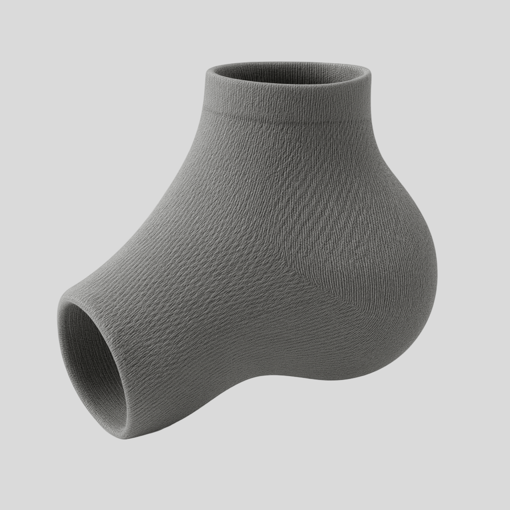 Auralifts V1: Grey Height Increasing Socks - AuraLifts